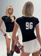 Good Guy Graphic Top Black