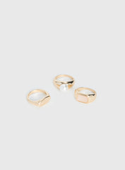 Dream Hour Ring Pack Gold